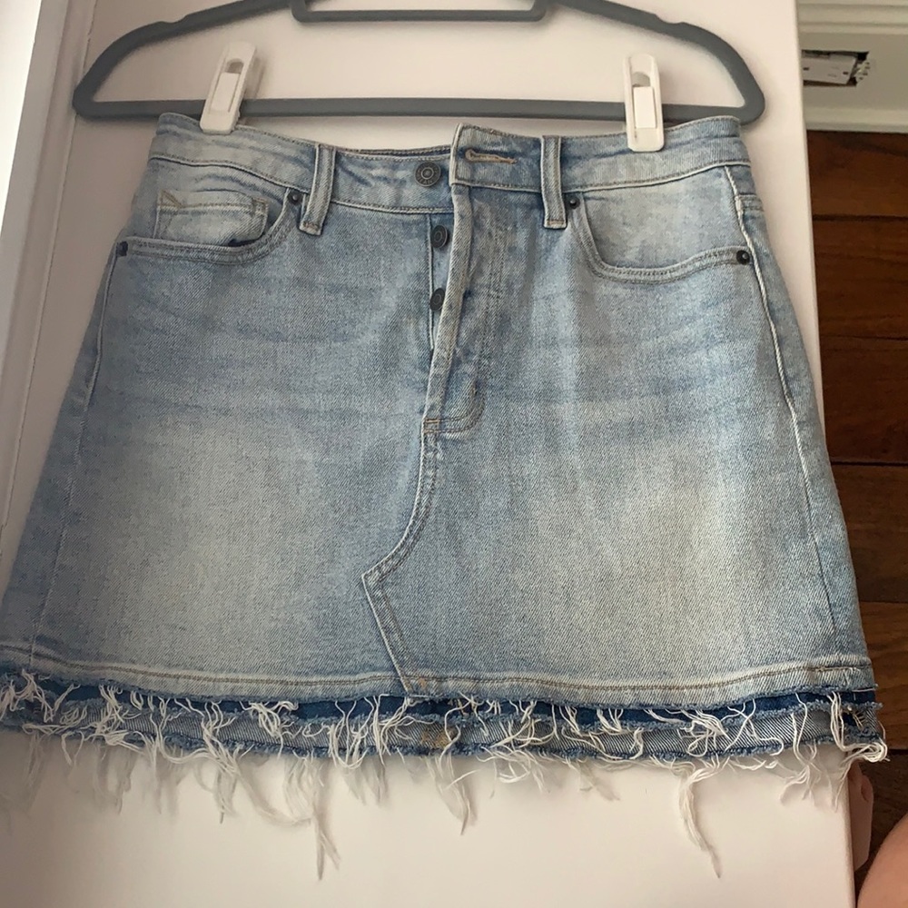 Hidden Jean-skirt